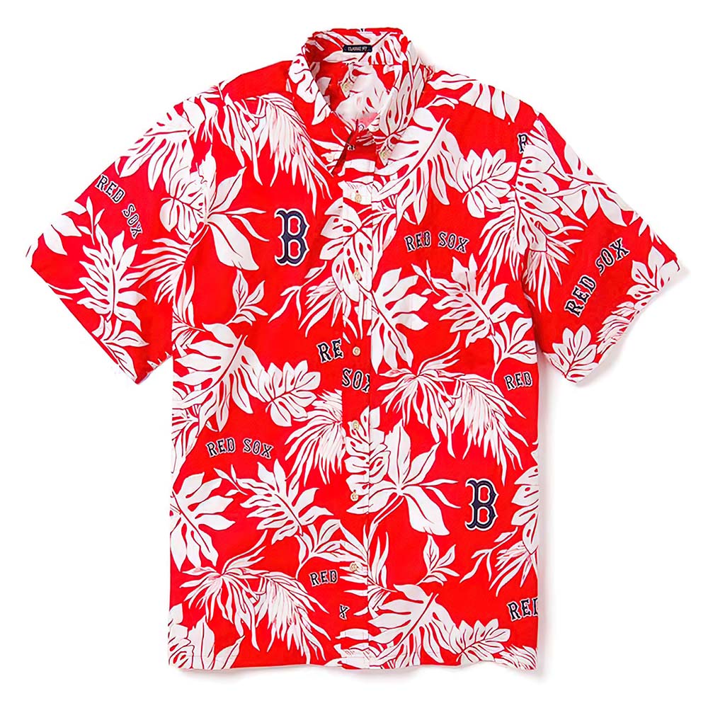 Red Sox Hawaiian Shirt Red Sox Hawaiian Shirt