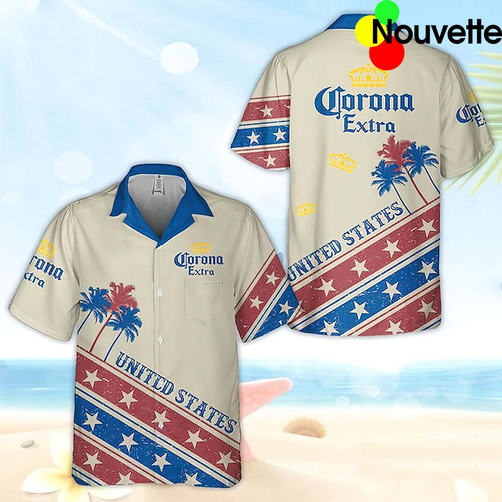 Usa 4Th Of July Corona Extra Hawaii Shirt