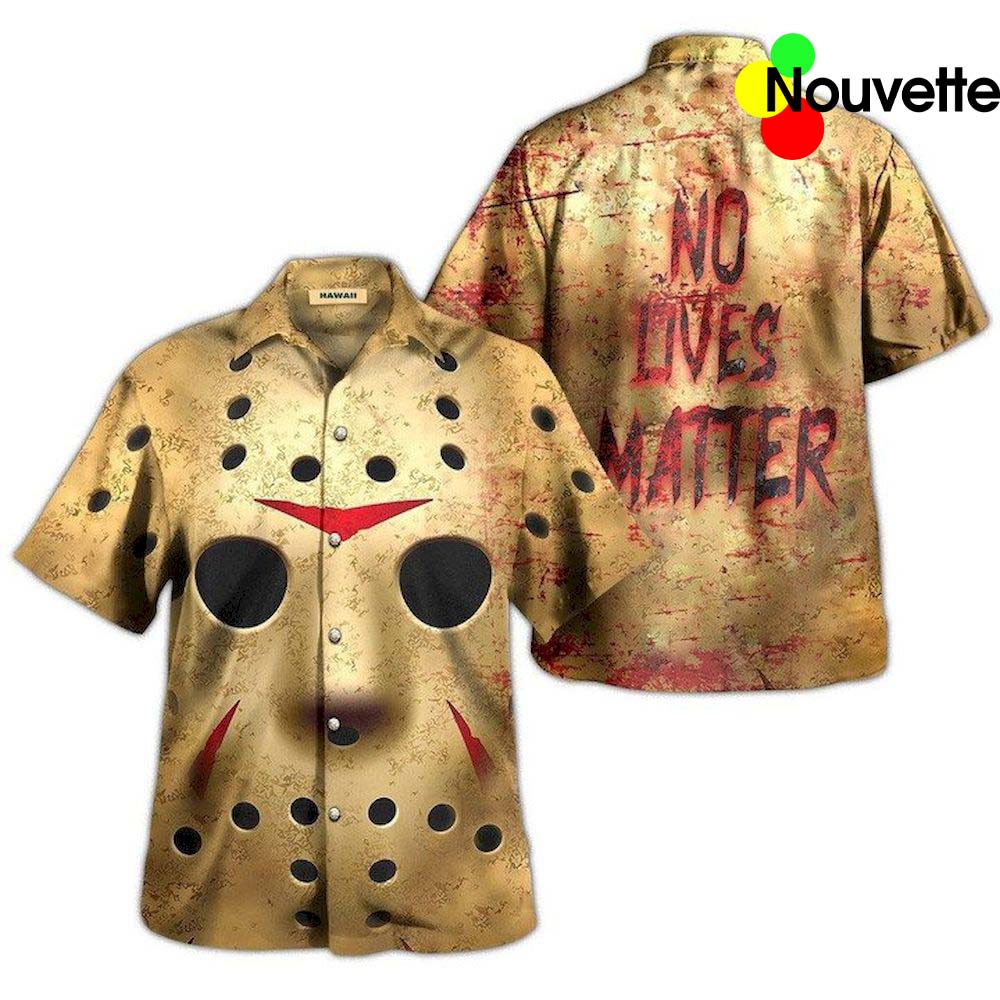 Jason Voorhees No Lives Matter Hawaiian Shirt