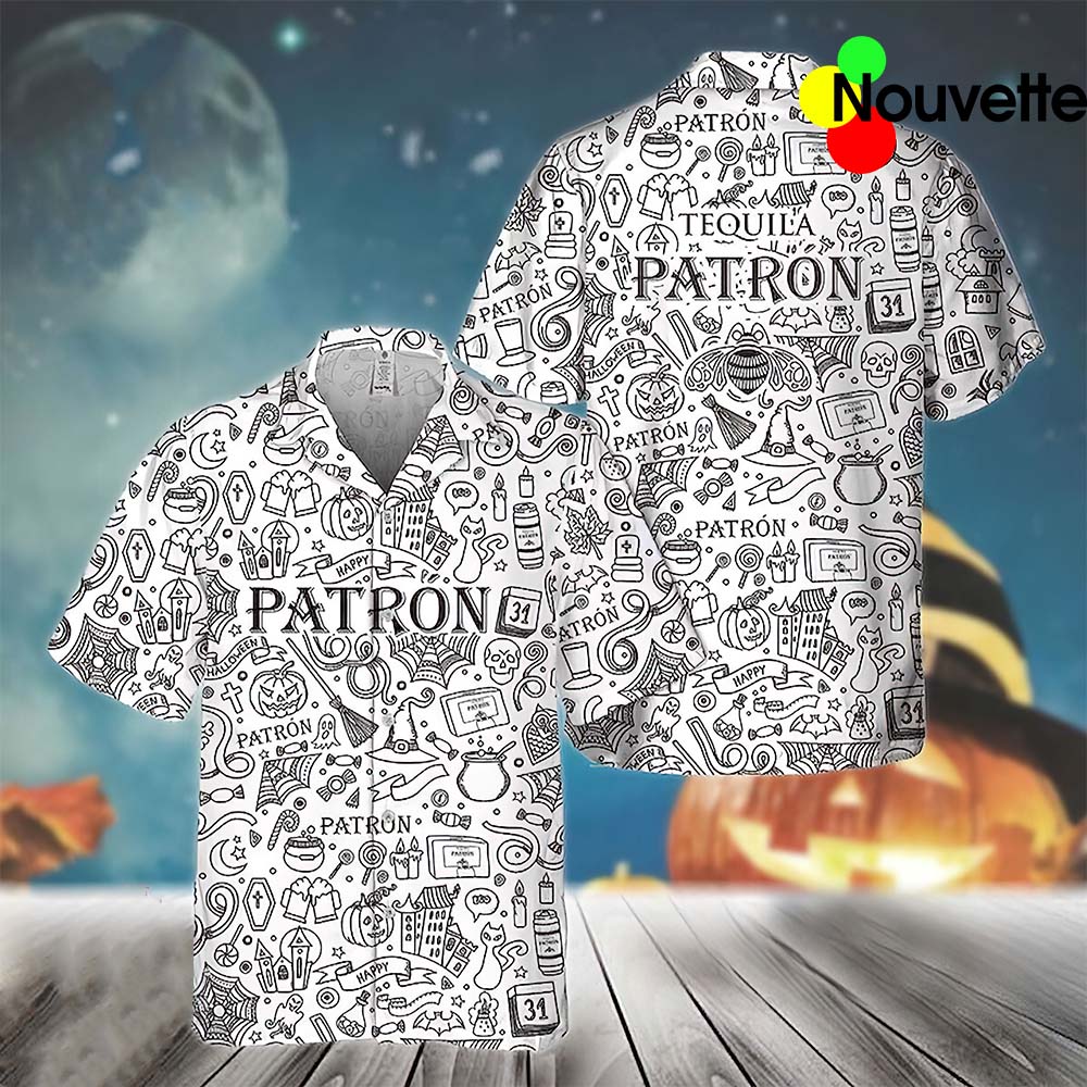Halloween Patron Hawaiian Shirt Halloween Patron Hawaiian Shirt