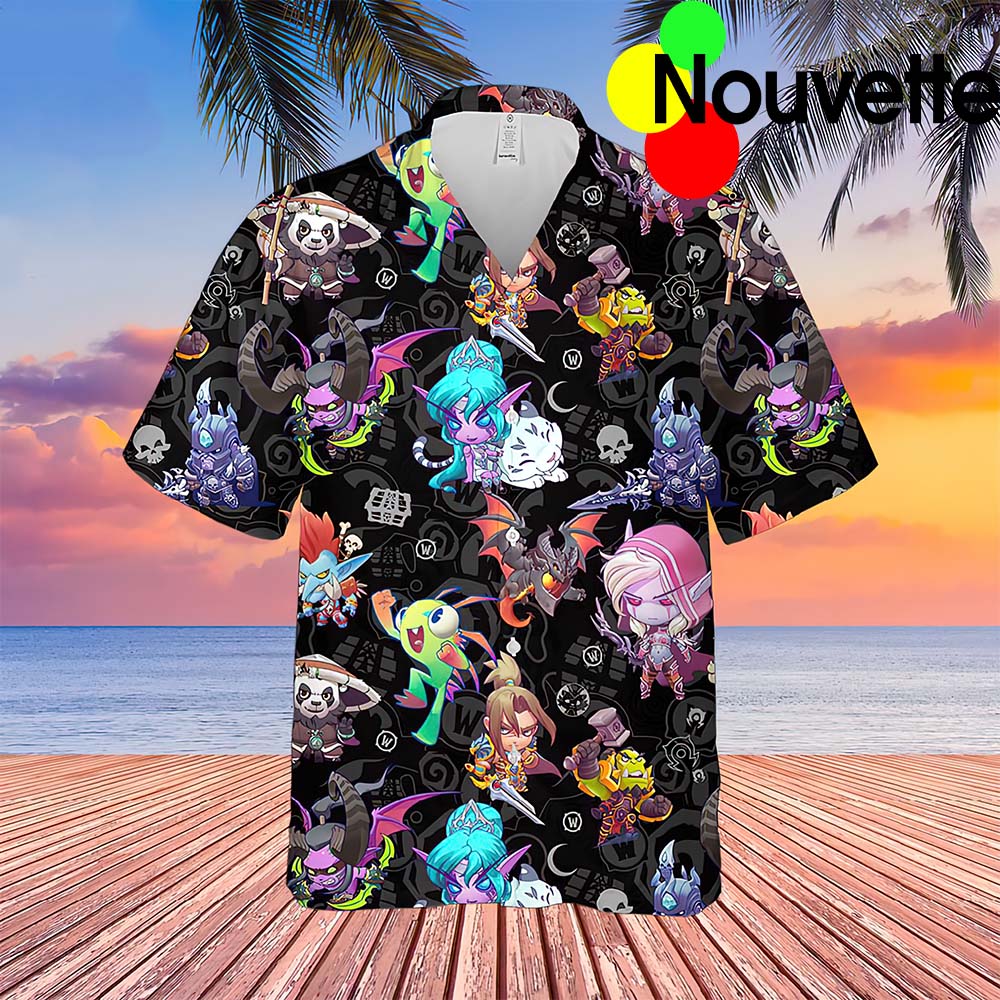 A Wow Cute Hawaiian Shirt A Wow Cute Hawaiian Shirt