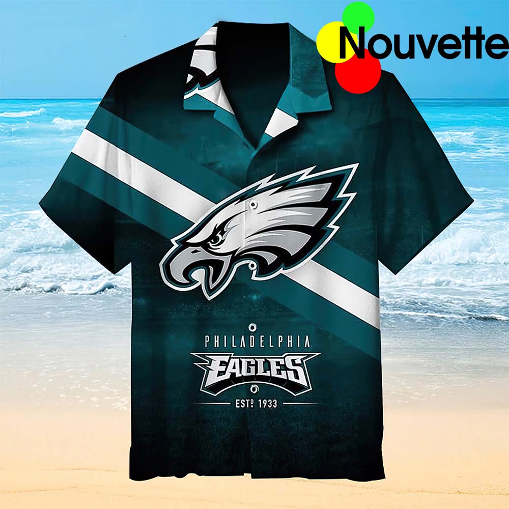Philadelphia Eagles Est 1933 Hawaiian Shirt Philadelphia Eagles Est 1933 Hawaiian Shirt