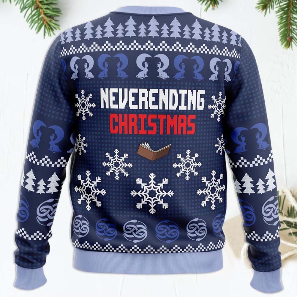 Neverending Story Ugly Christmas Sweater Neverending Story Ugly Christmas Sweater