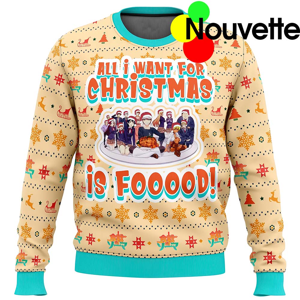 All I Want For Christmas Is Food Christmas Sweater