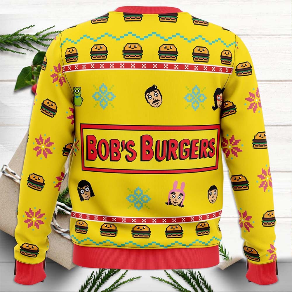 Bob’S Burgers Ugly Christmas Sweater Bob’S Burgers Ugly Christmas Sweater