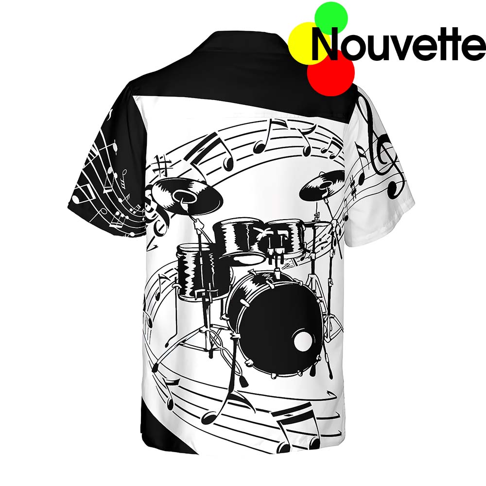 Drums For Music Hawaiian Shirt Drums For Music Hawaiian Shirt