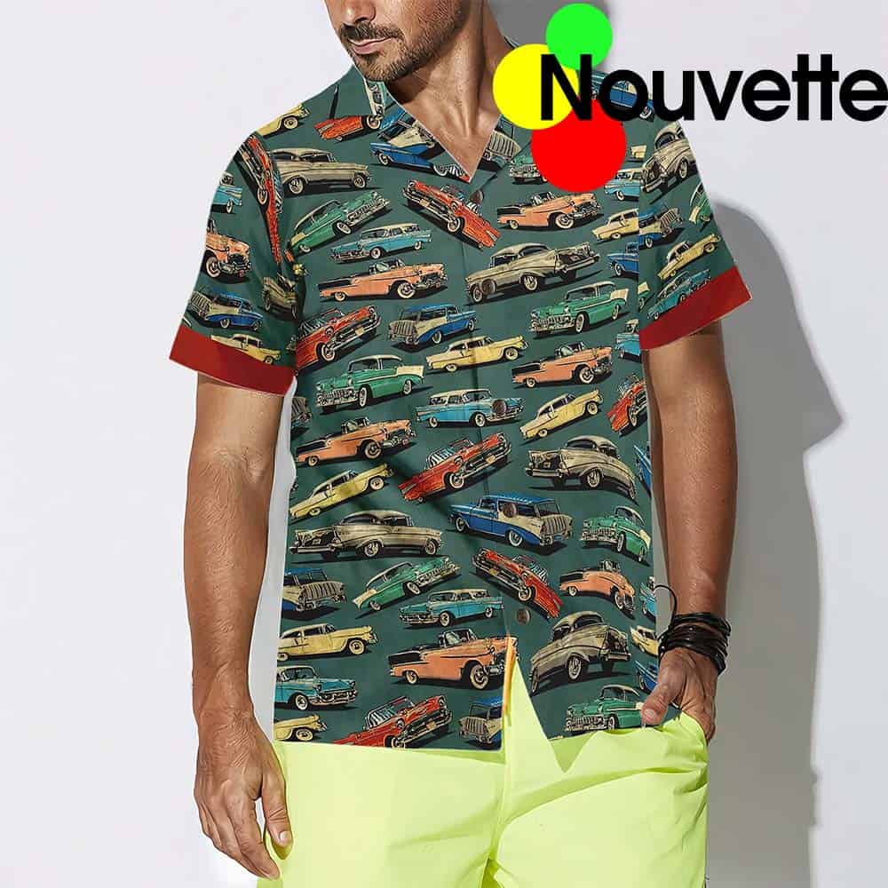 Classic Vintage Car Hawaiian Shirt