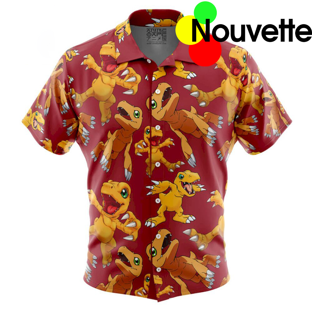 Agumon Hawaiian Shirt Agumon Hawaiian Shirt