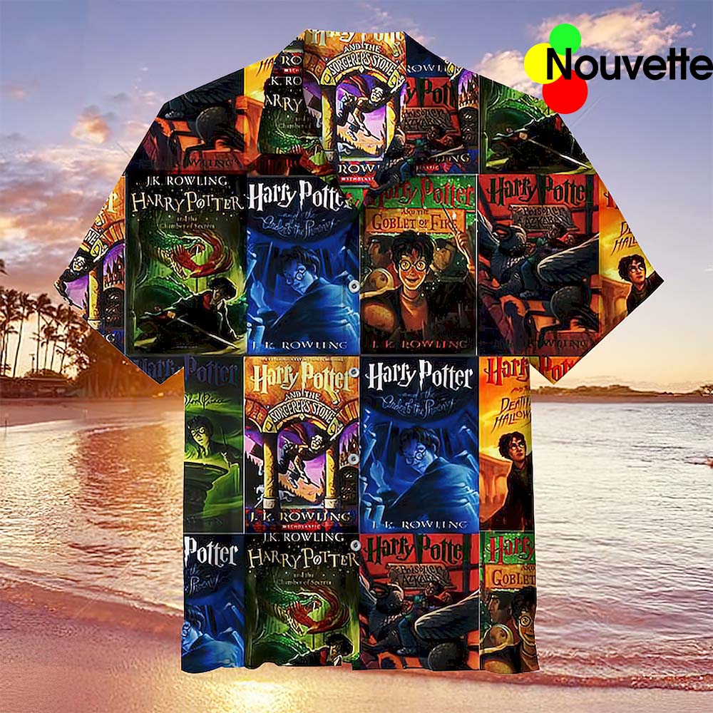 Harry Potter Comics Hawaiian Shirt Harry Potter Comics Hawaiian Shirt