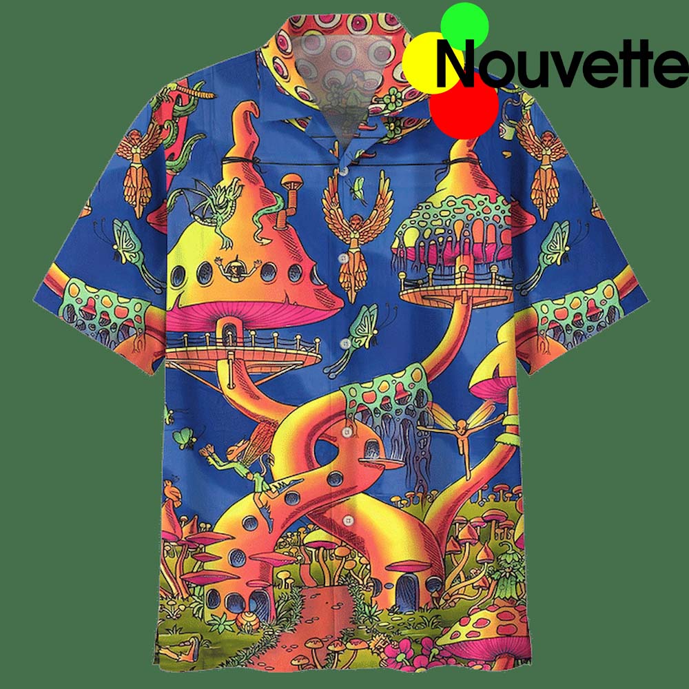 Hippie Maze Hawaiian Shirt