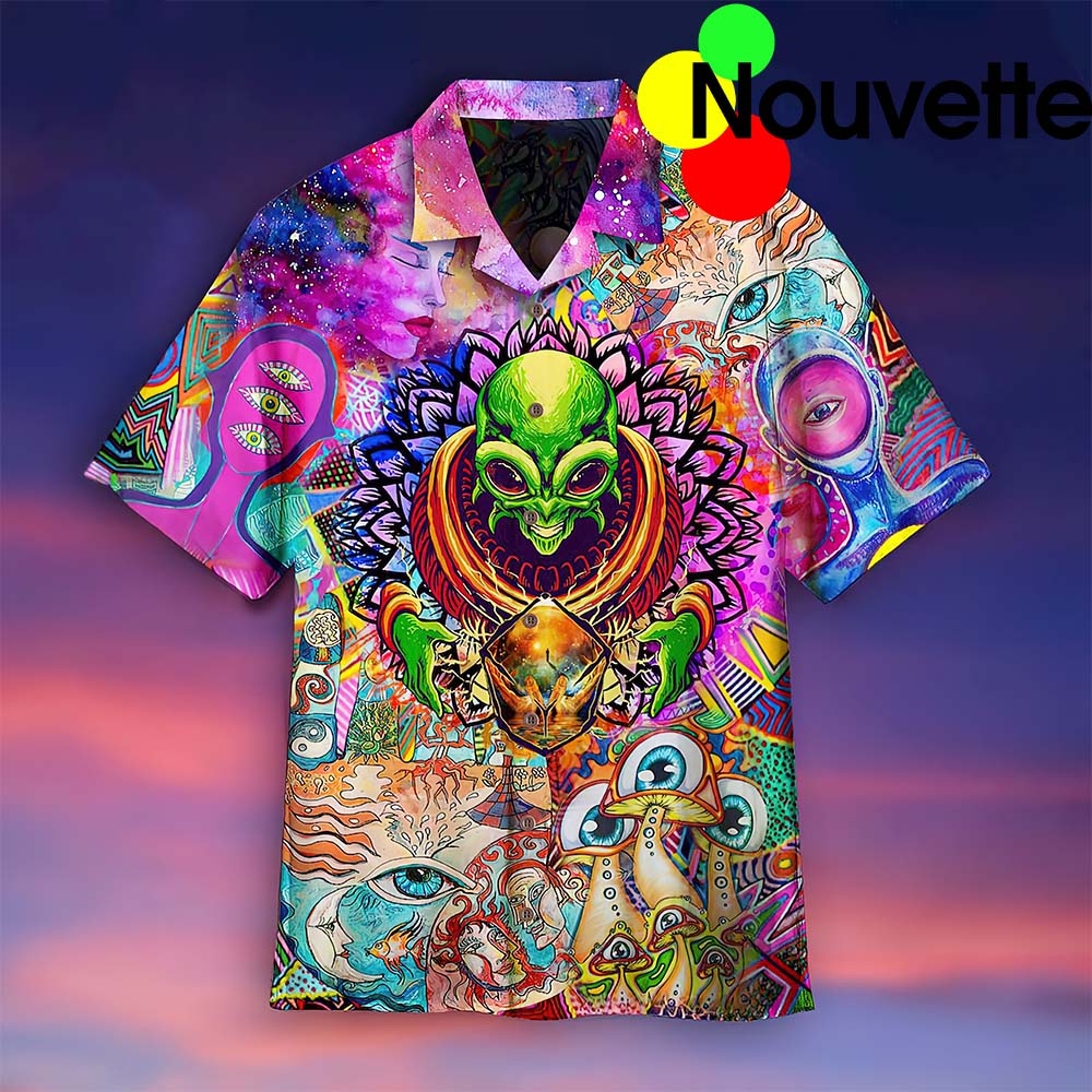 Hippie Psychic Things Hawaiian Shirt Hippie Psychic Things Hawaiian Shirt