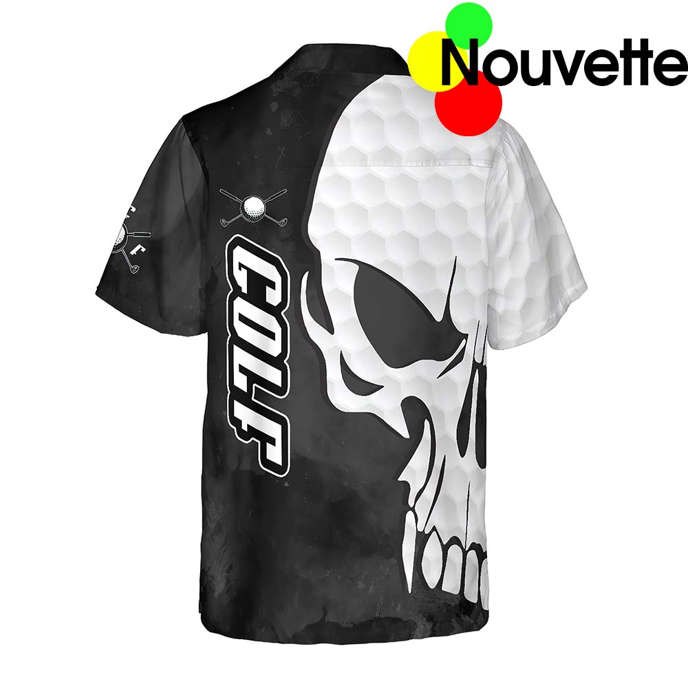 Golf And Skull Hawaiian Shirt Golf And Skull Hawaiian Shirt