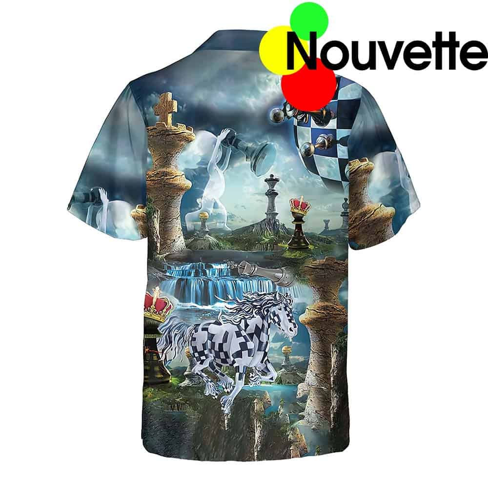 Chess Character Hawaiian Shirt Chess Character Hawaiian Shirt