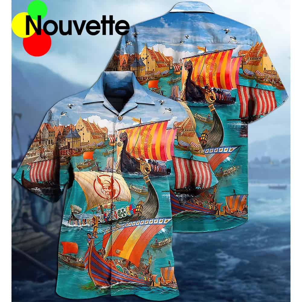 Viking Sail Let Hawaiian Shirt Viking Sail Let Hawaiian Shirt