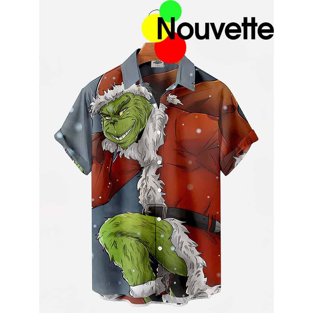 How The Grinch Stole Christmas Hawaiian Shirt How The Grinch Stole Christmas Hawaiian Shirt