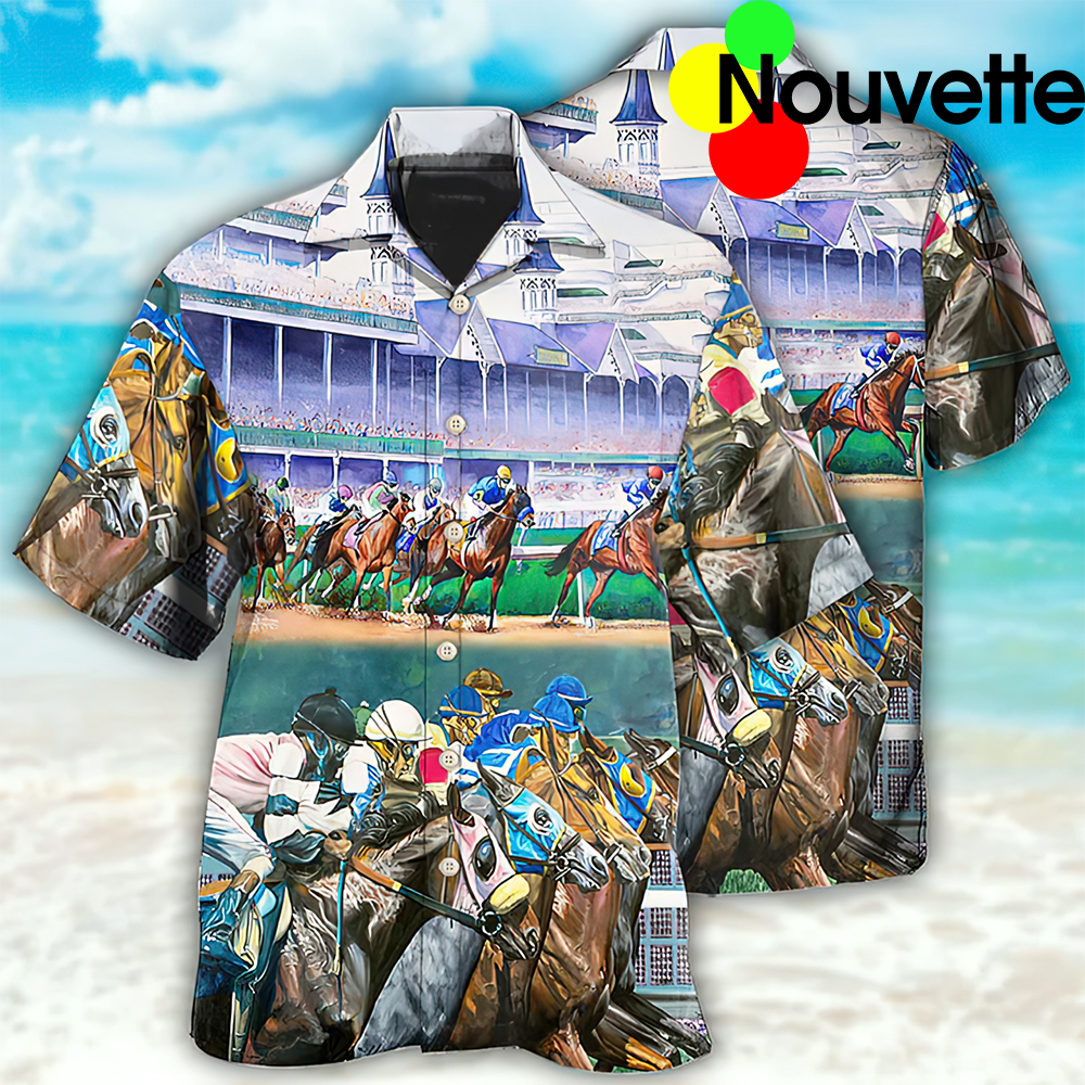 Horse Racing Hawaiian Shirt Horse Racing Hawaiian Shirt