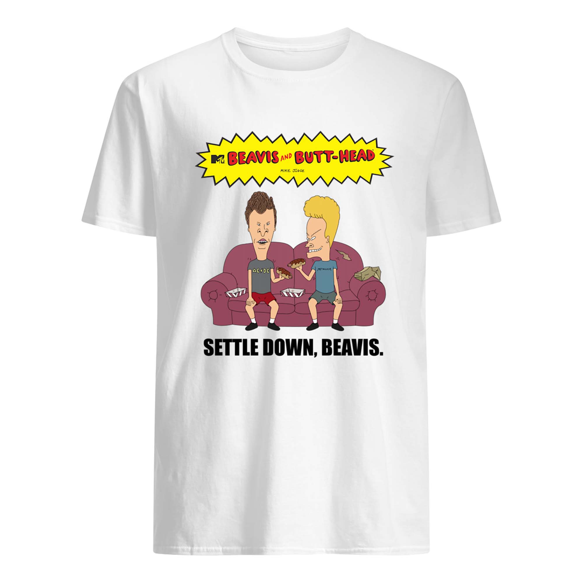 Beavis And Butthead Settle Down Beavis Shirt