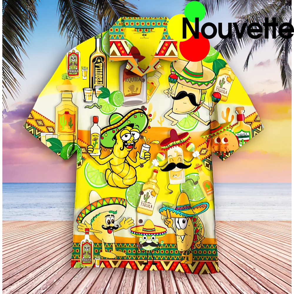 Tacos Tequila Hawaiian Shirt Tacos Tequila Hawaiian Shirt