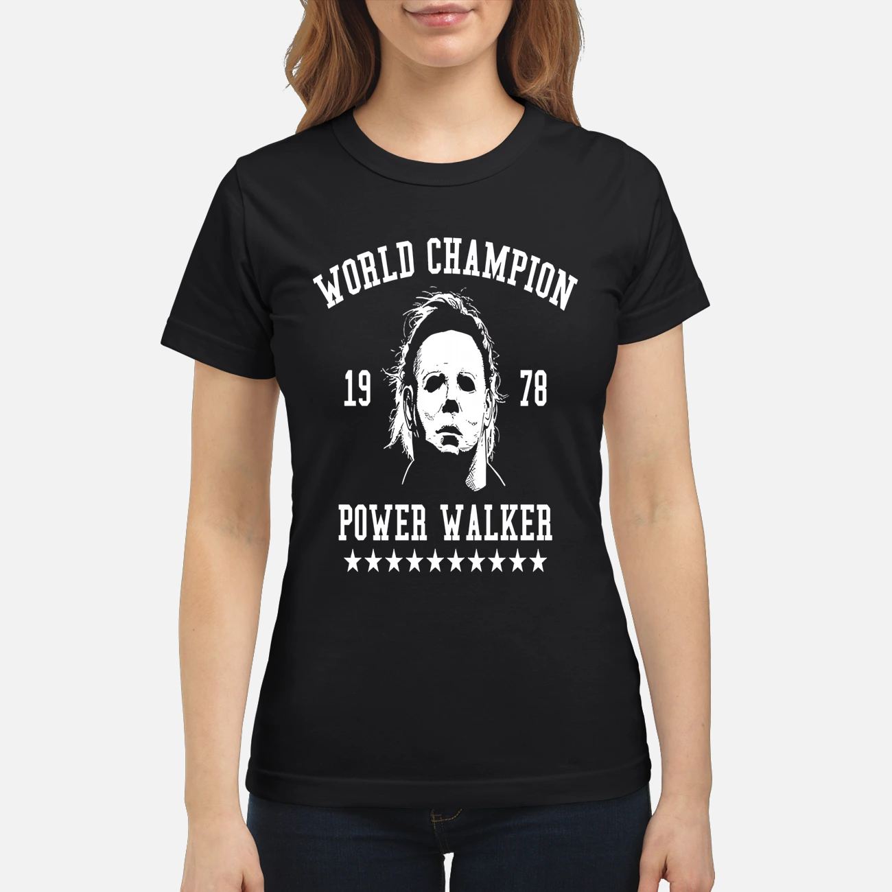 Michael Myers World Champion 1978 Power Walker Shirt Michael Myers World Champion 1978 Power Walker Shirt