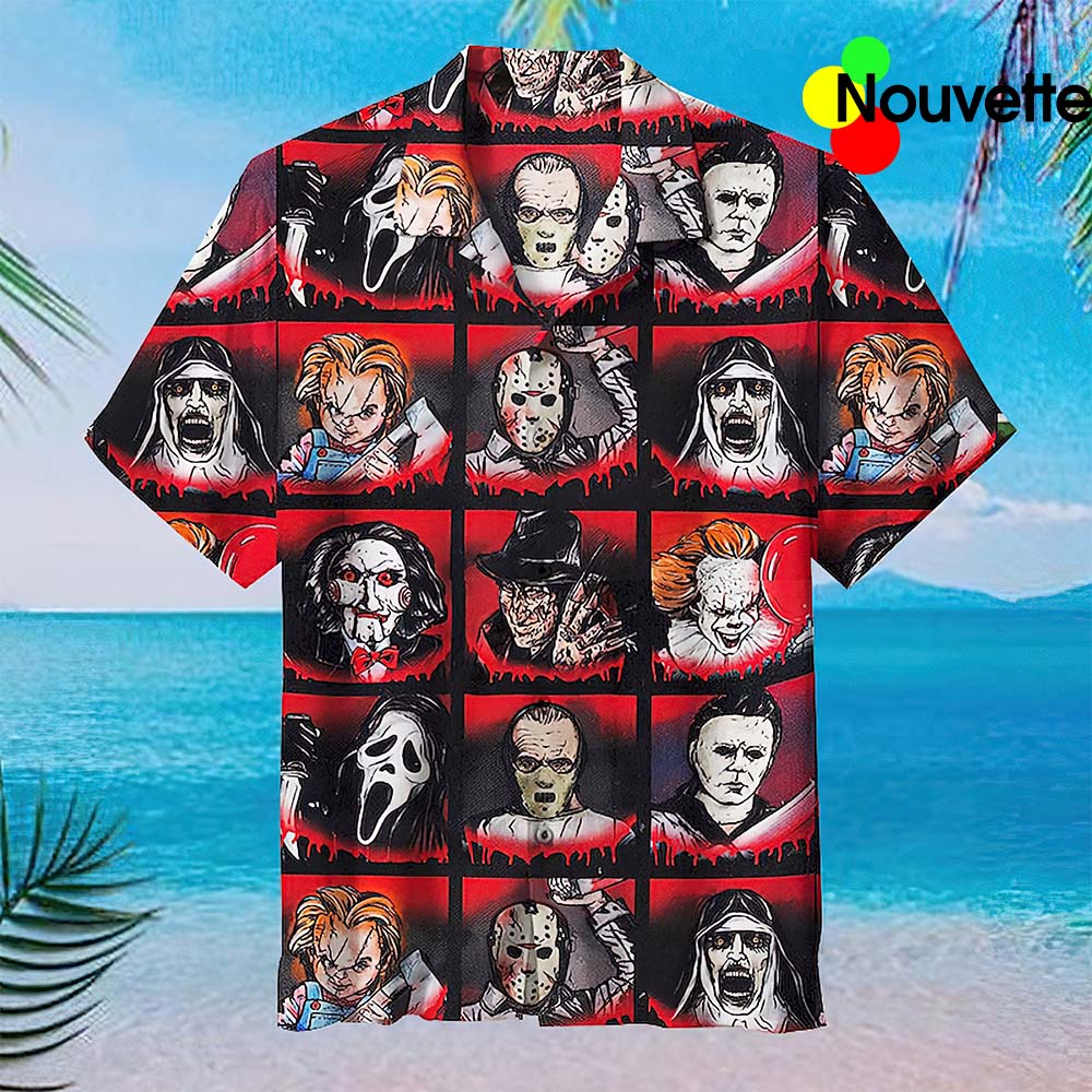 Horror Movies Hawaiian Shirt