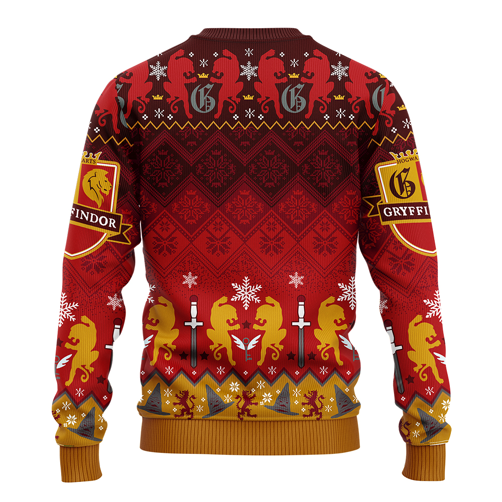 Harry Potter Gryffindor Christmas Sweater Harry Potter Gryffindor Christmas Sweater