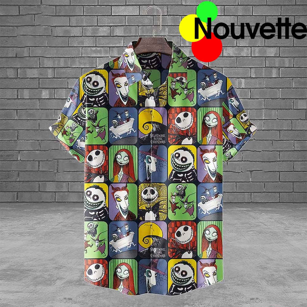Nightmare Before Christmas Hawaiian Shirt