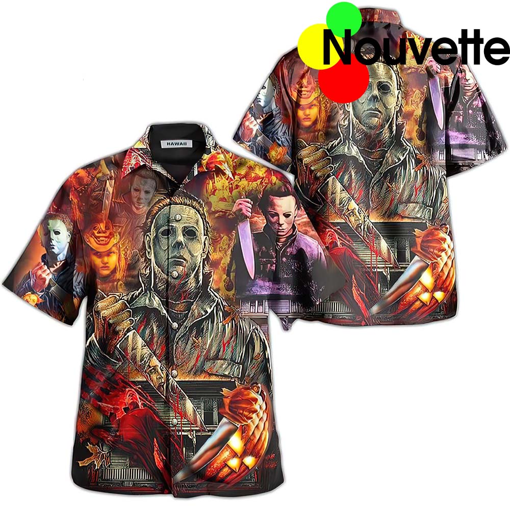 Michael Myers 3D Hawaiian Shirt Michael Myers 3D Hawaiian Shirt