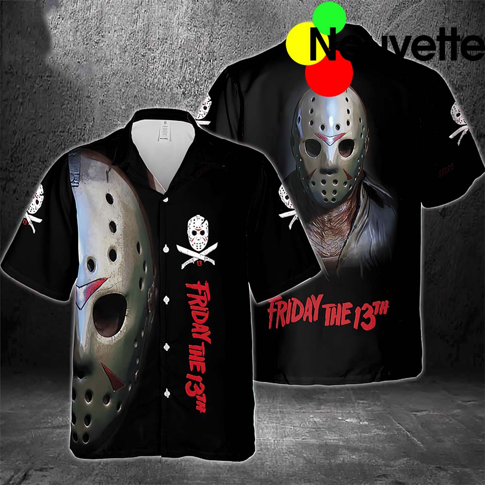 Jason Voorhees Friday The 13Th Hawaiian Shirt Jason Voorhees Friday The 13Th Hawaiian Shirt