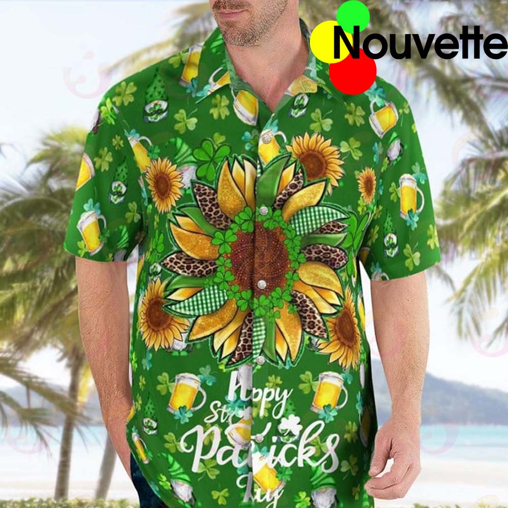 Sunflower My Love Patrick’S Day Hawaiian Shirt