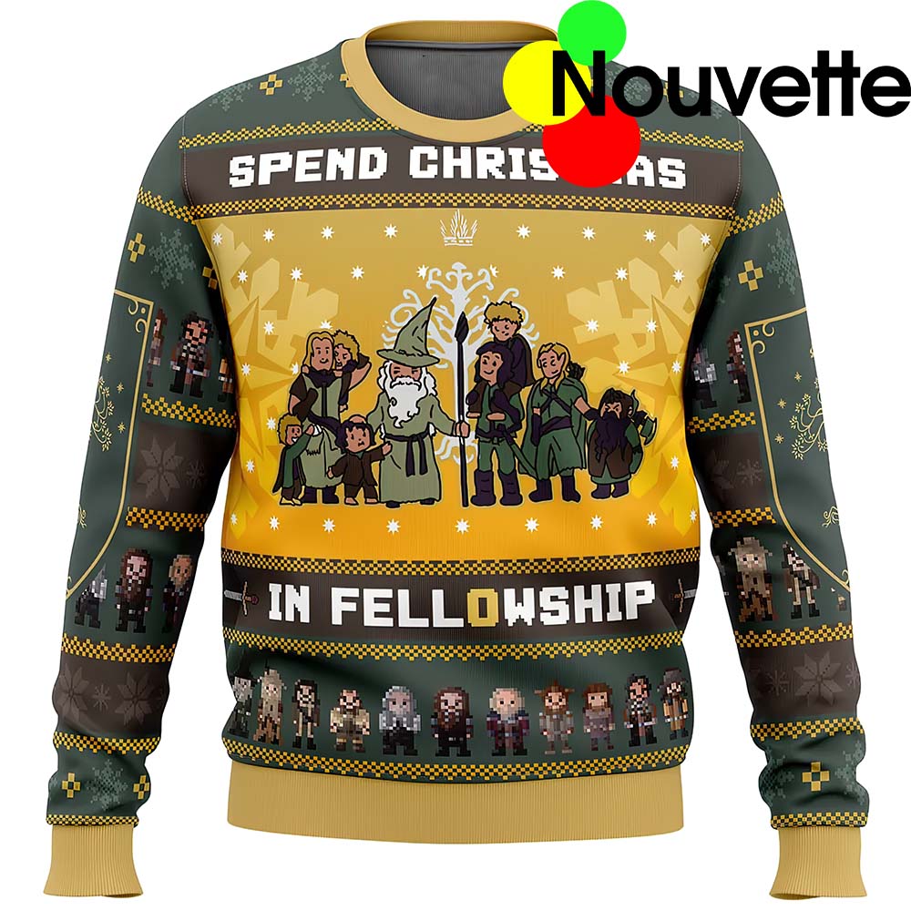 Spend Christmas In Fellowship Sweater Spend Christmas In Fellowship Sweater