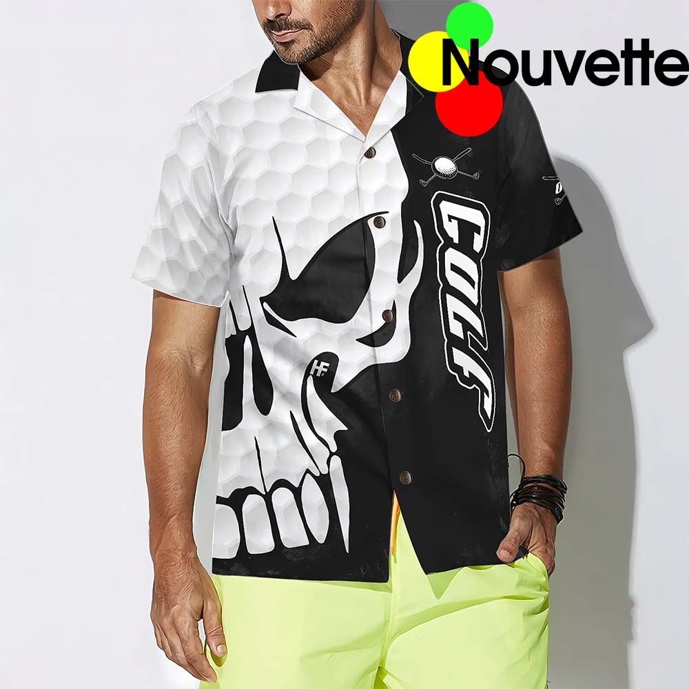 Golf And Skull Hawaiian Shirt