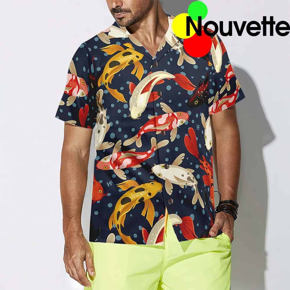 Koi Fish Hawaiian Shirt