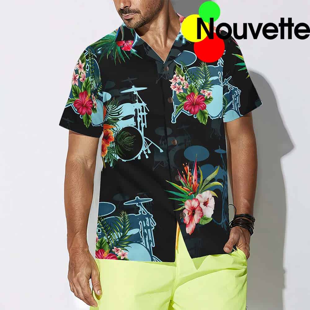 Musical Instrument Drums Hawaiian Shirt Musical Instrument Drums Hawaiian Shirt