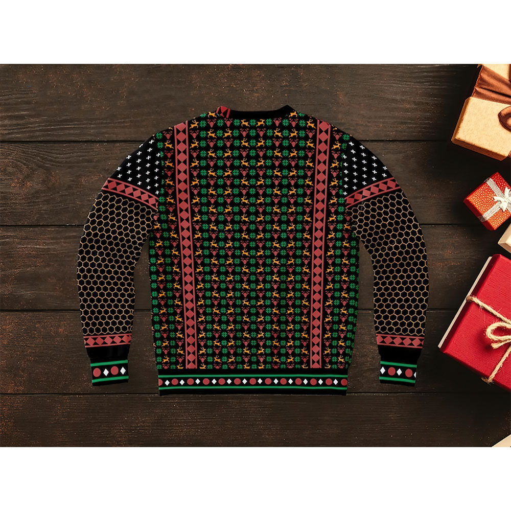 Bee Merry Ugly Christmas Sweater Bee Merry Ugly Christmas Sweater