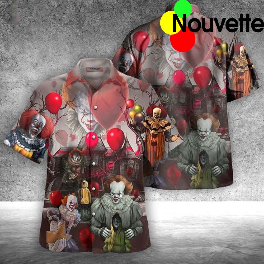 Pennywise You’Ll Float Too Hawaiian Shirt