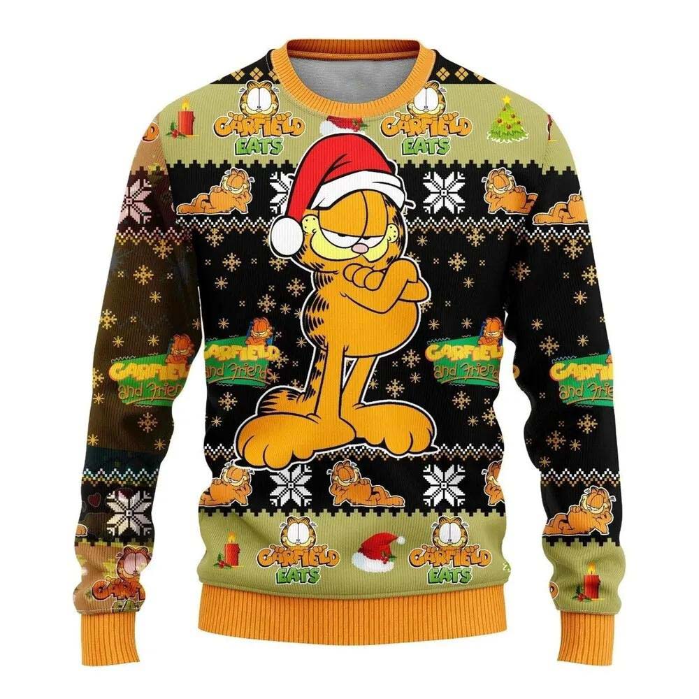 Garfield Ugly Christmas Sweater Garfield Ugly Christmas Sweater