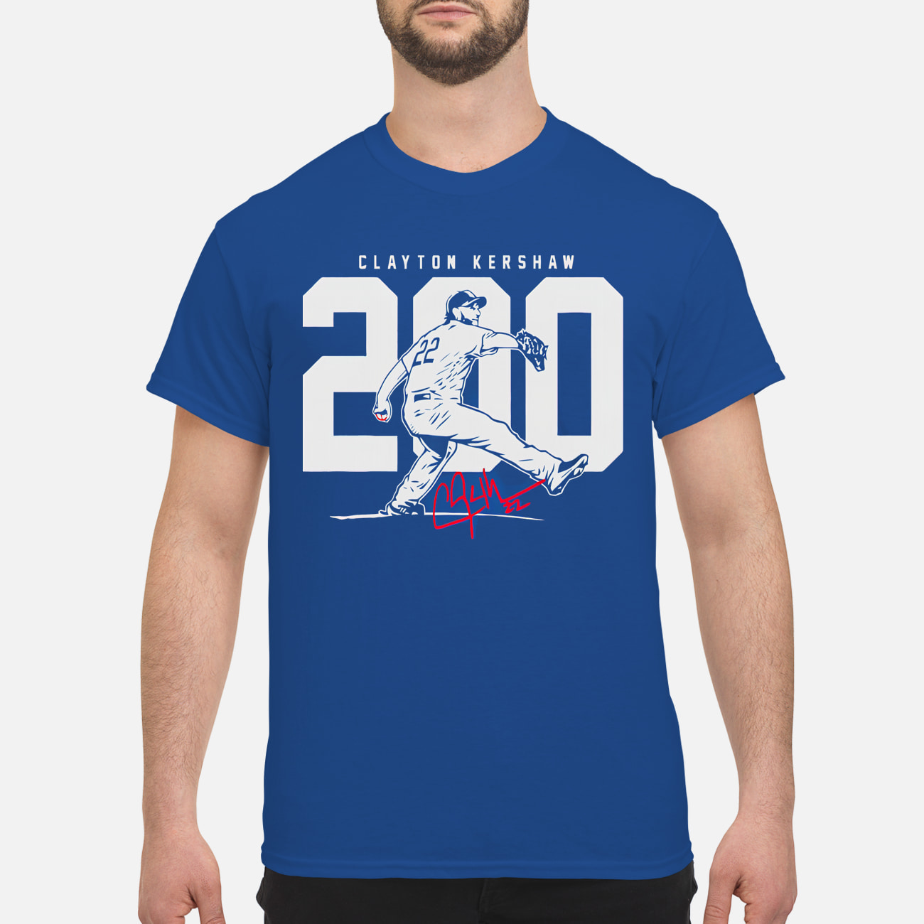 Clayton Kershaw 200 Shirt Clayton Kershaw 200 Shirt