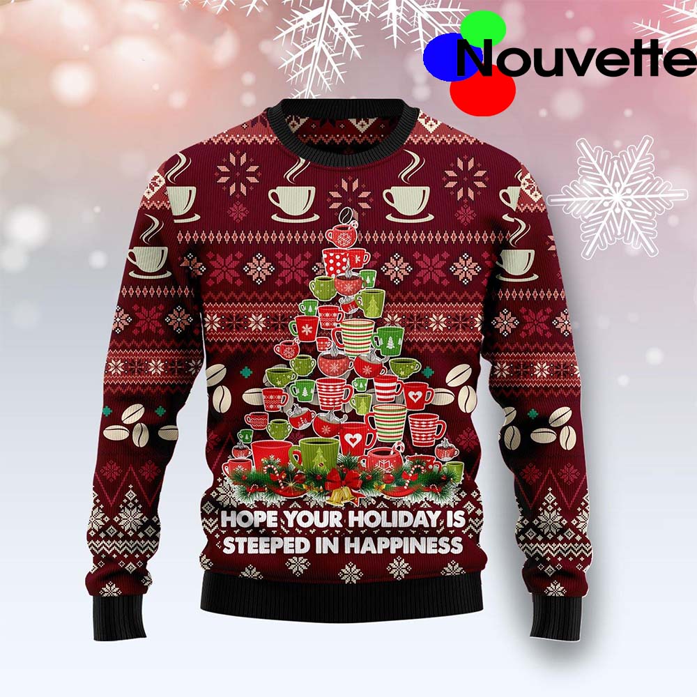 Coffee Christmas Tree Sweater Coffee Christmas Tree Sweater