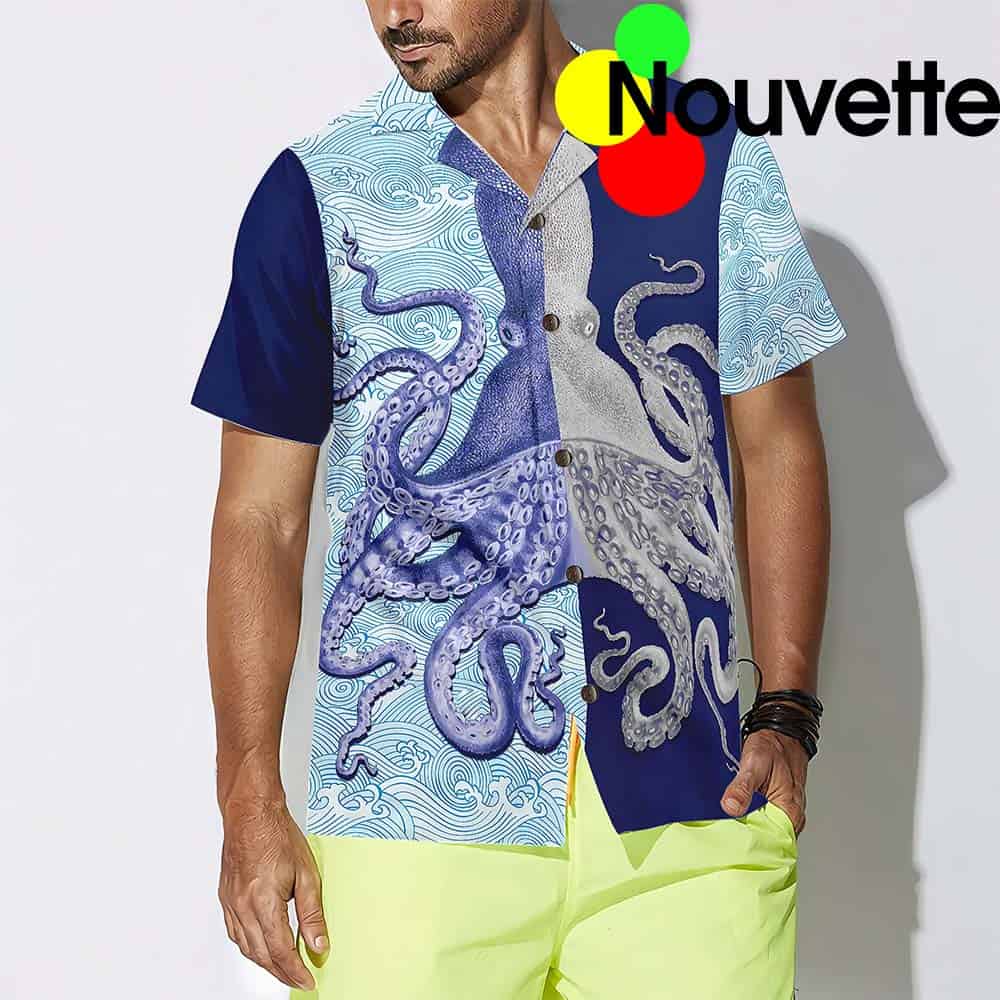 Octopus Hawaiian Shirt Octopus Hawaiian Shirt