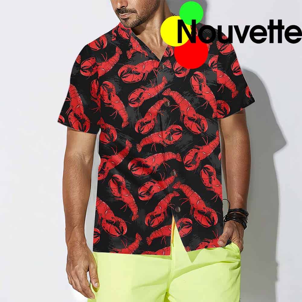 Tropical Lobster Hawaiian Shirt Tropical Lobster Hawaiian Shirt