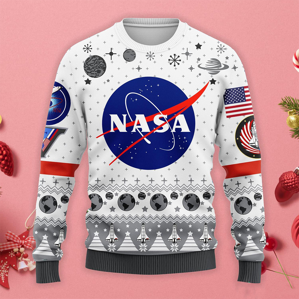 Nasa Ugly Christmas Sweater