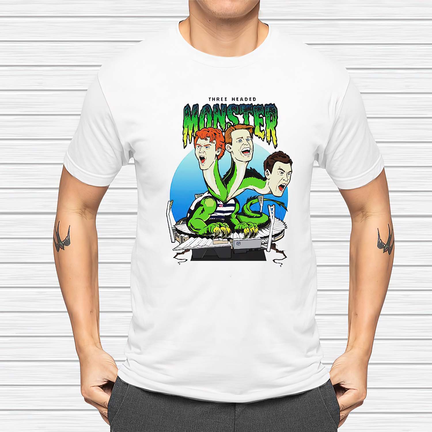 Three Headed Monster Shirt Three Headed Monster Shirt