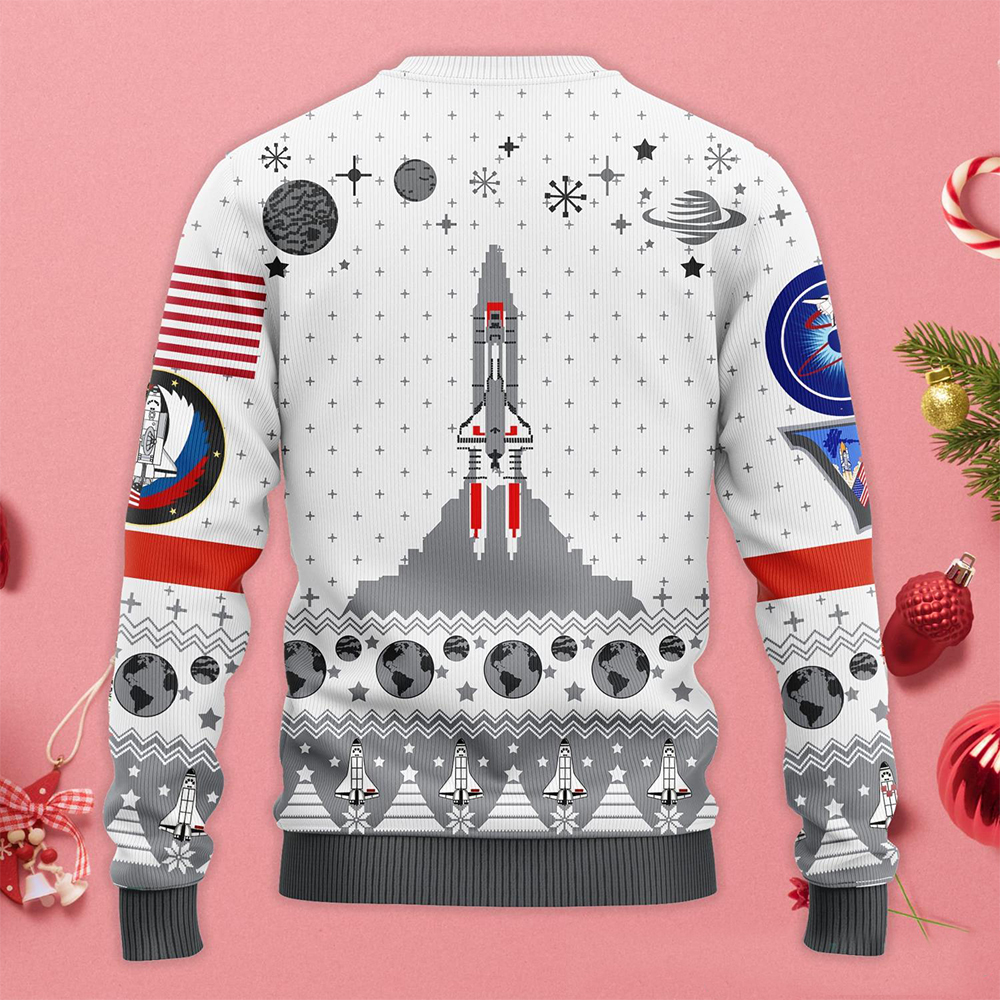 Nasa Ugly Christmas Sweater Nasa Ugly Christmas Sweater