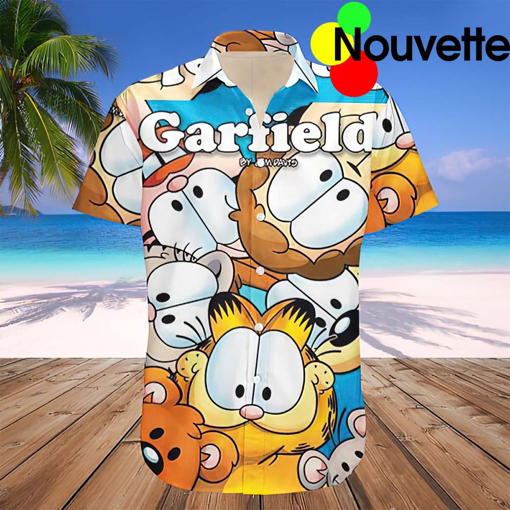 Garfield Cat Hawaiian Shirt