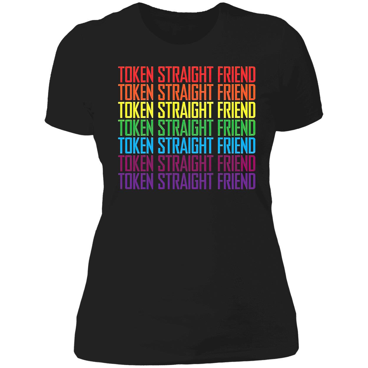 Token Straight Friend Gay Pride Shirt Token Straight Friend Gay Pride Shirt