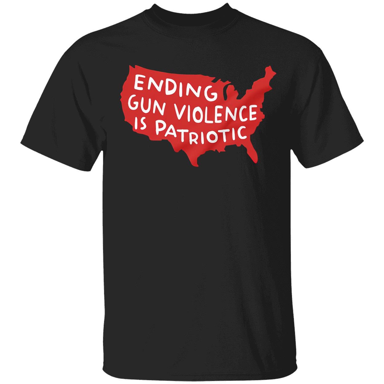 Ending Gun Violence Is Patriotic Shirt Ending Gun Violence Is Patriotic Shirt
