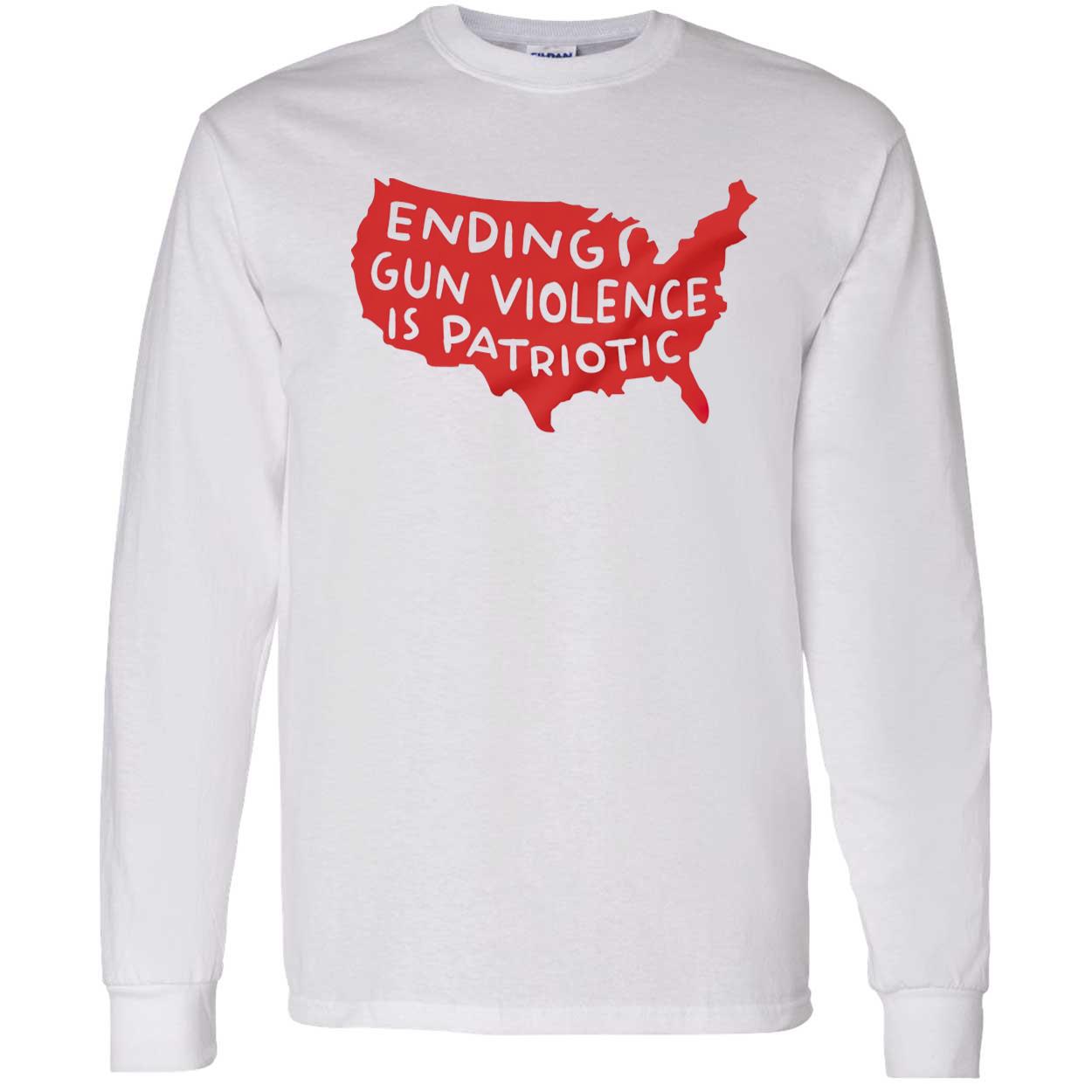 Ending Gun Violence Is Patriotic T-Shirt Ending Gun Violence Is Patriotic T-Shirt