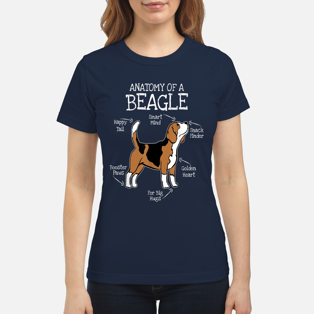 Anatomy Of A Beagle Happy Tail Smart Mind Snack Finder Shirt Anatomy Of A Beagle Happy Tail Smart Mind Snack Finder Shirt