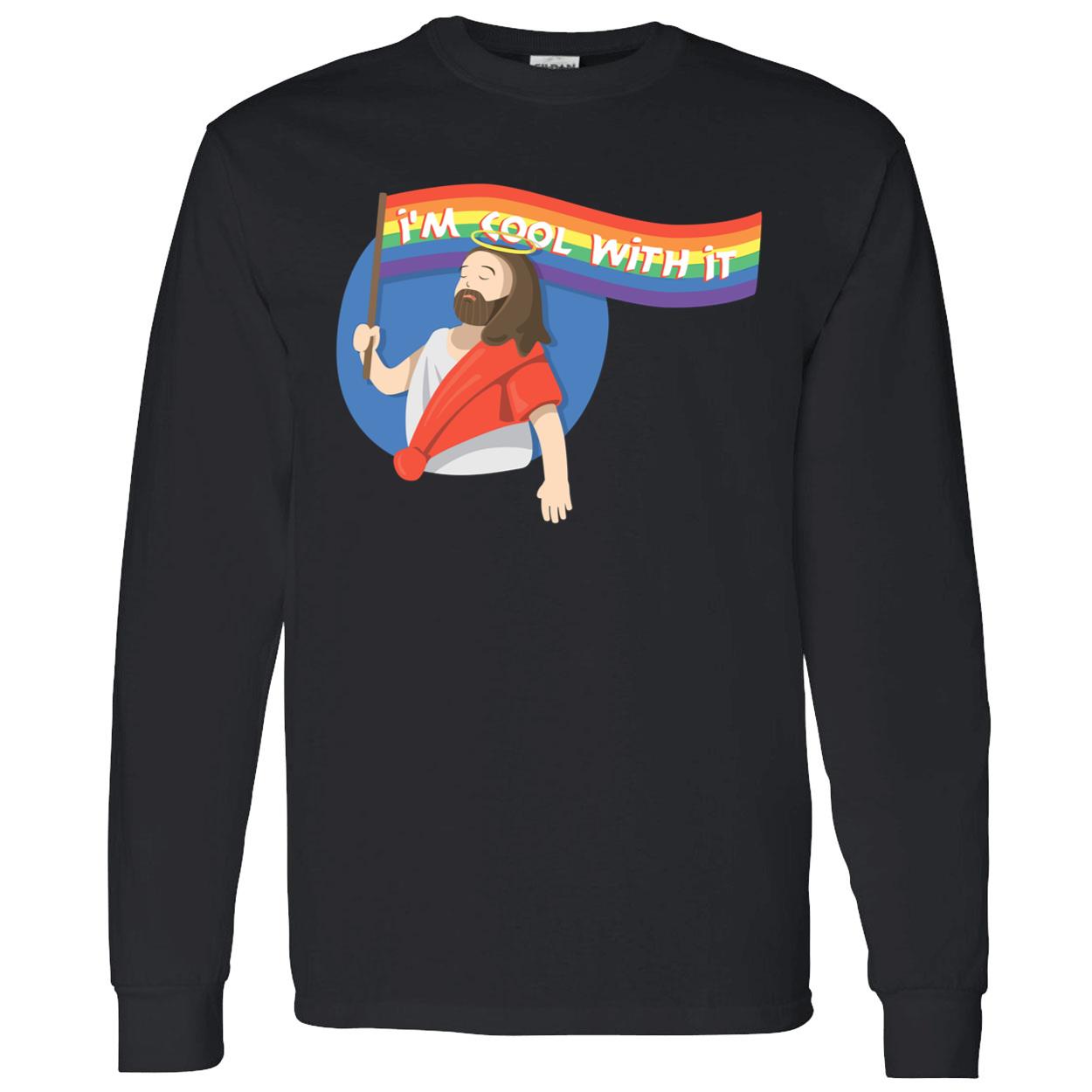 Pride Jesus I’M Cool With It Shirt Pride Jesus I’M Cool With It Shirt