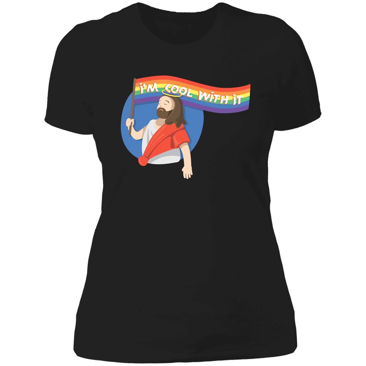 Pride Jesus I’M Cool With It Shirt Pride Jesus I’M Cool With It Shirt